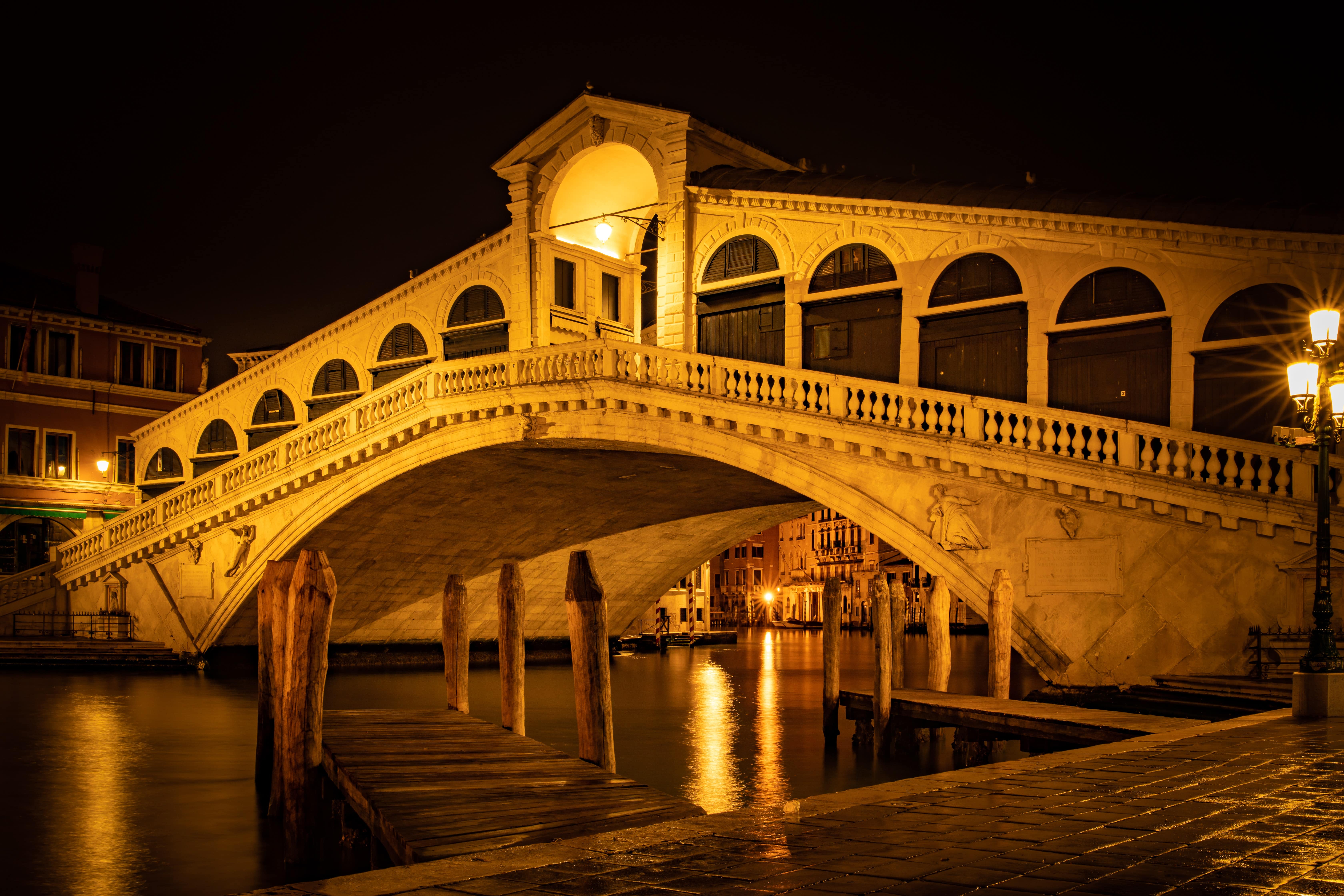 The rialto bridge Venice
